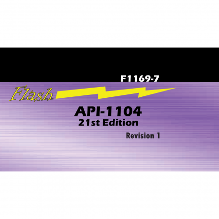 API 1104: 21st Edition