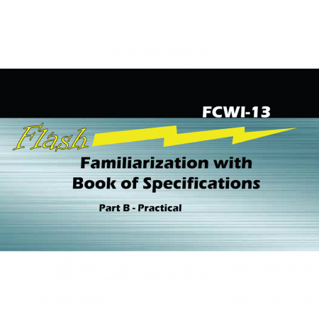 Familiarization with Book of Specifications flashcards for CWI Exam