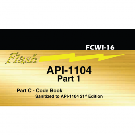 Part 1: API Standard 1104 21st Edition flashcards for CWI Exam